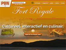 Tablet Screenshot of fortroyale.nl